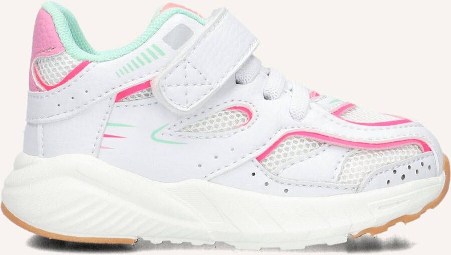 ShoesMe LW25S052-C white fuchsia Wit
