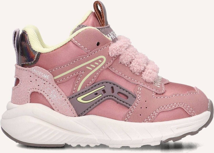 Shoesme Lw25w050 Sneakers Unisex Leren Sneaker Roze
