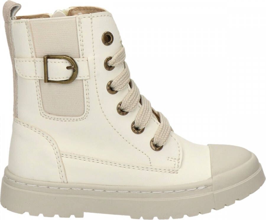 Shoesme Sw22w030 Veterboots Laarzen Met Veters Beige