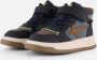 Shoesme New Outsole Sneakers blauw Leer - Thumbnail 1