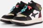 Shoesme New Outsole Sneakers bordeaux Leer - Thumbnail 1