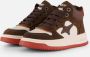 Shoesme New Outsole Sneakers bruin Leer - Thumbnail 1