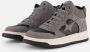 Shoesme New Outsole Sneakers grijs Suede Kinderschoenen - Thumbnail 1
