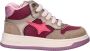 Shoesme NO25W006-F MeisjesHalf-hoogKindersneakers Roze - Thumbnail 1