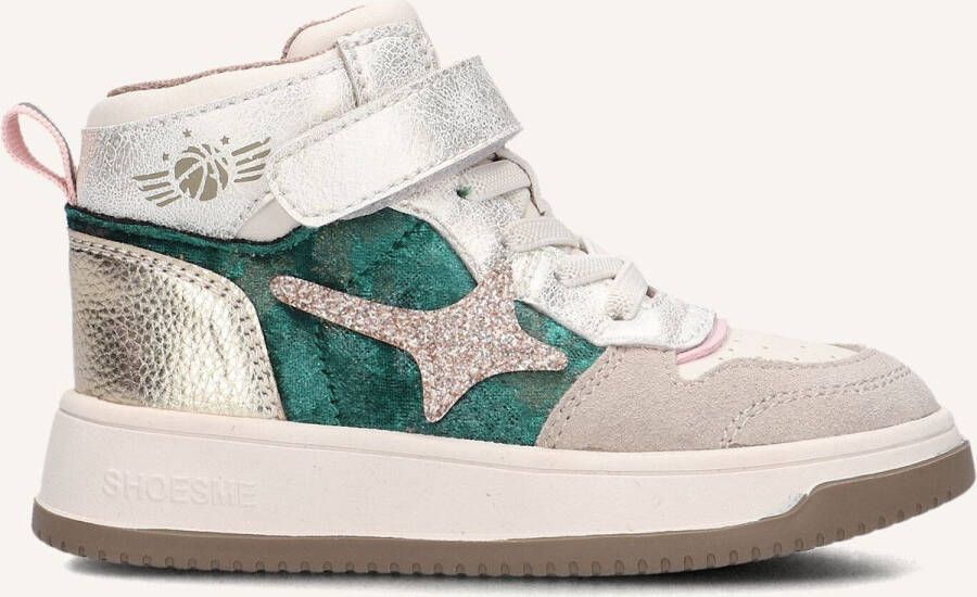 Shoesme No25w100 G Sneakers Meisjes Leren Sneaker Beige