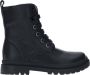 Shoesme Nt21w005 Veterboots Laarzen Met Veters Meisjes Kids Zwart - Thumbnail 2