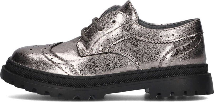 Shoesme Nt24w008 Veterschoenen Meisjes Zilver - Foto 2