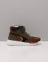 Shoesme Rf21w034 Hoge sneakers Leren Sneaker Jongens Kids Groen - Thumbnail 6