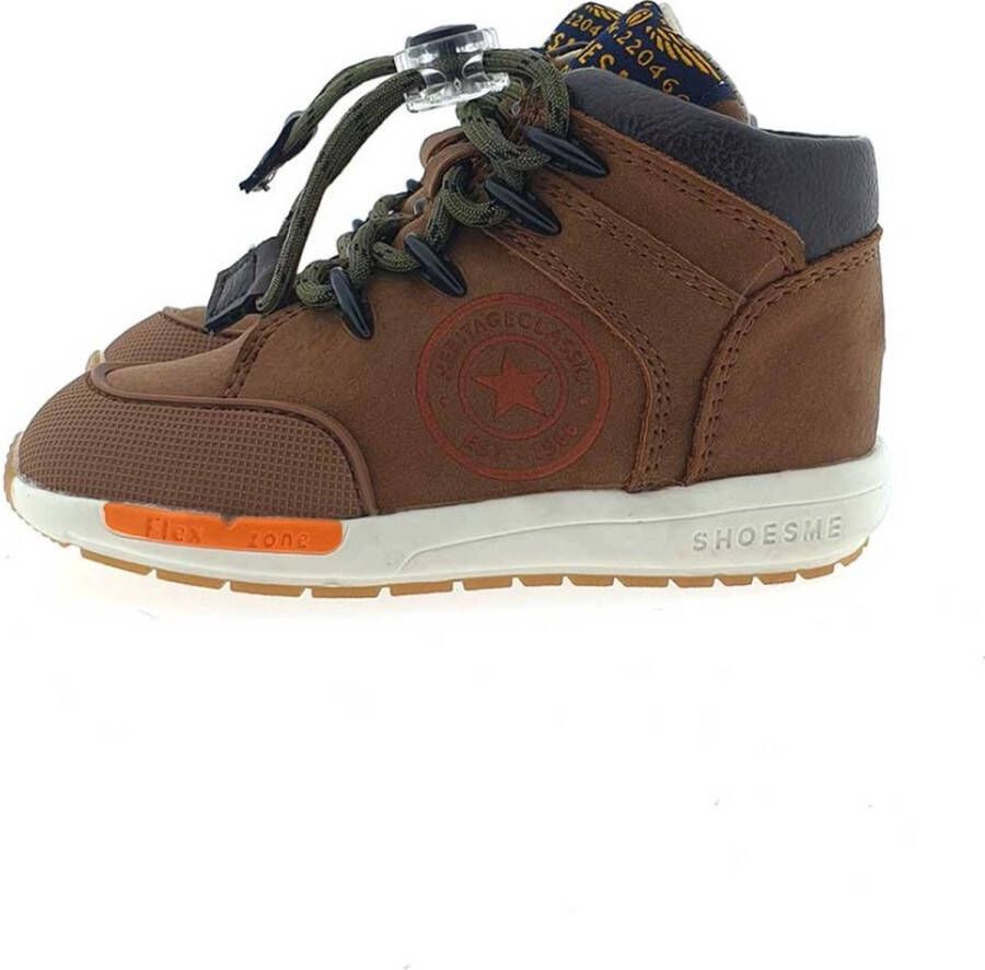Shoesme RF23W005 Run-Flex sneaker middelbruin