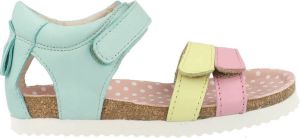 Shoesme Sandalen BI22S076-A Groen Geel Roze