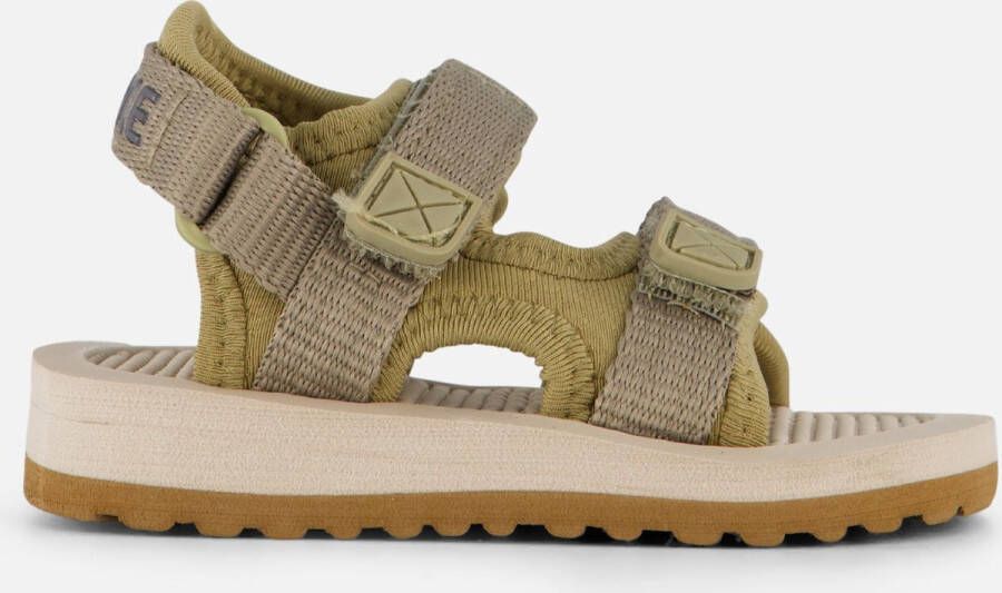 Shoesme Sandalen groen Textiel