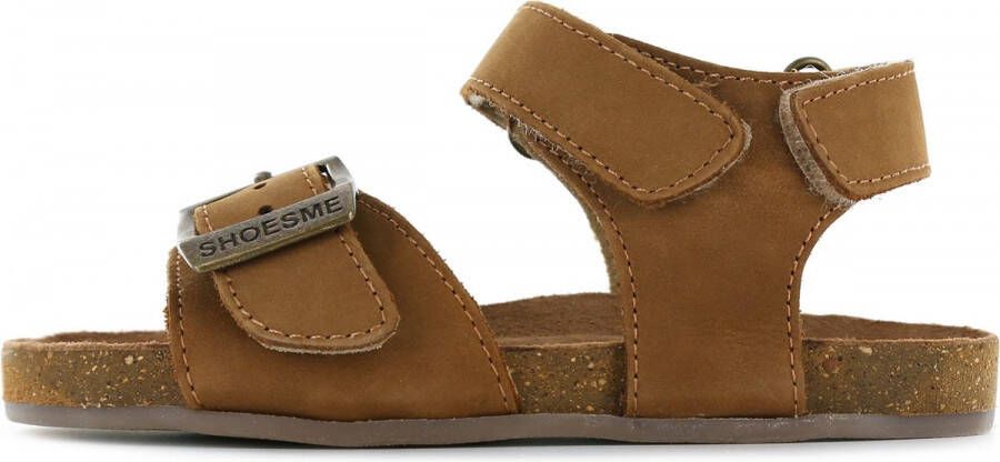 Shoesme Sandalen | Meisjes jongens | Cognac | Leer | - Schoenen.nl