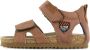 Shoesme BI21S096-A leren sandalen cognac Bruin Jongens Suede Effen 29 - Thumbnail 2