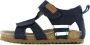 Shoesme marineblauwe sandaal met witte striping - Thumbnail 2