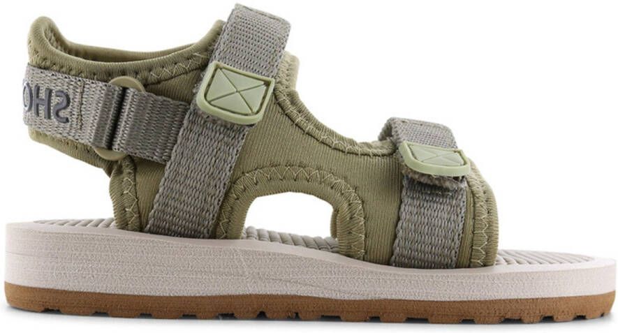 Shoesme Sandalen Jongens olive green Spandex