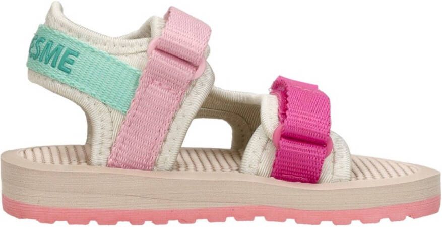 Shoesme Sandalen Meisjes Beige Pink Green Spandex