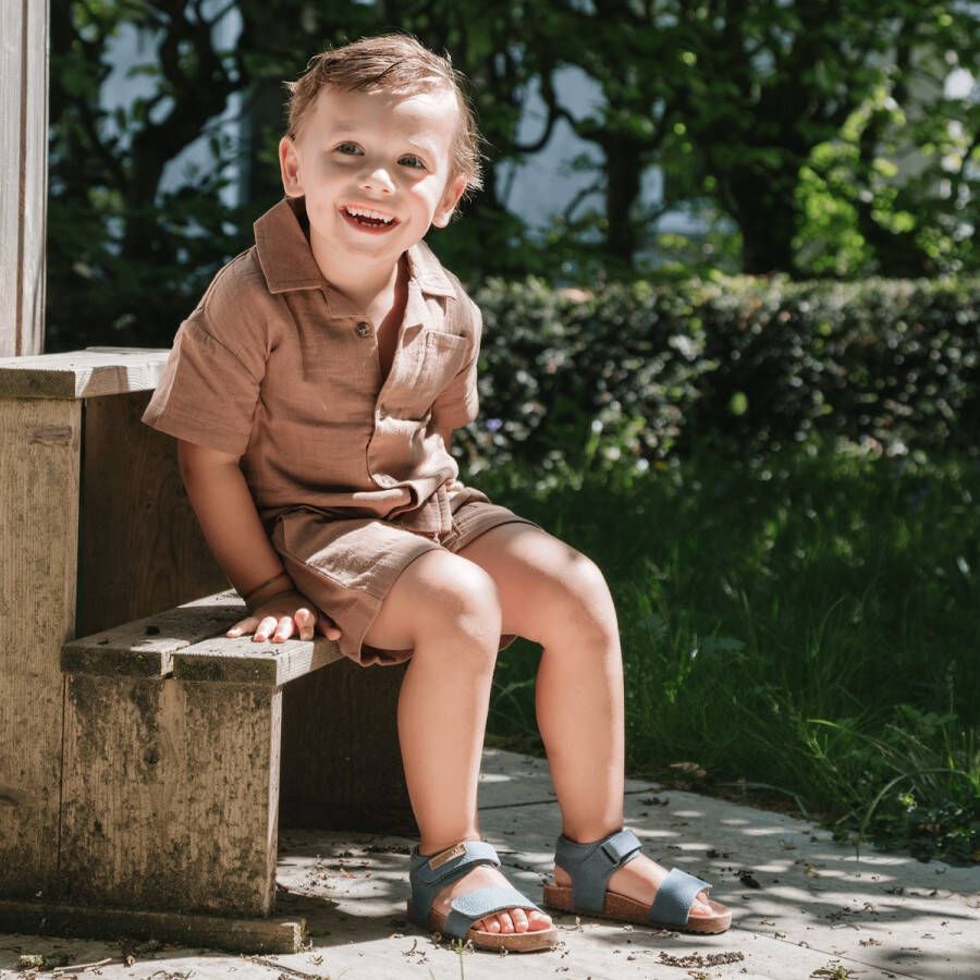 Shoesme Sandalen Meisjes jongens Blue Leer - Foto 2