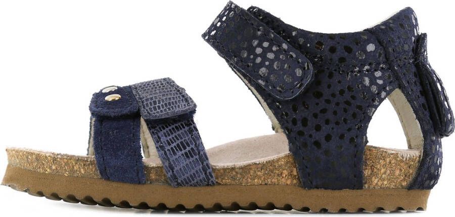 Shoesme Bio sandaal m BI22s076 m blauwe kinder sandaal
