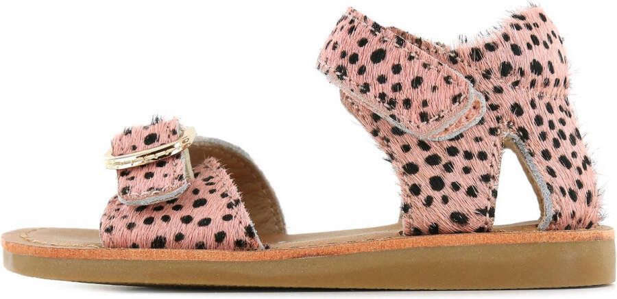 Shoesme Sandalen | Meisjes | Pink Black Dots | Leer