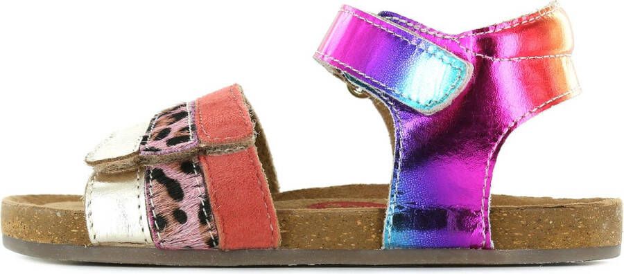 Shoesme Sandalen | Meisjes | Rainbow Coral | Leer