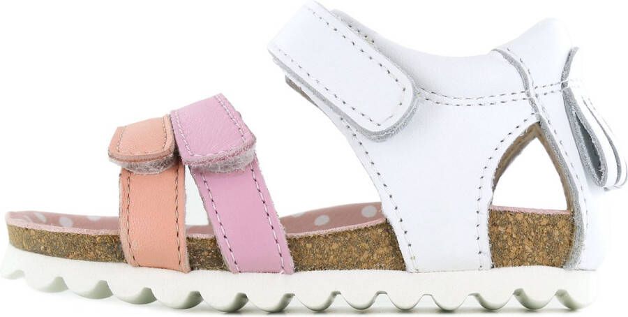 Shoesme Sandalen | Meisjes | white Pink | Leer
