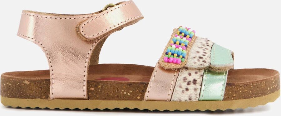 Shoesme leren sandalen roze Meisjes Leer Meerkleurig 22 - Foto 7