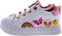 Shoesme Veterschoenen Meisjes white Pink Leer - Thumbnail 6