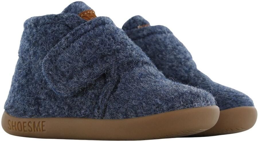 Shoesme Baby Babyslofjes Jongens Dark Blue Vilt - Foto 2