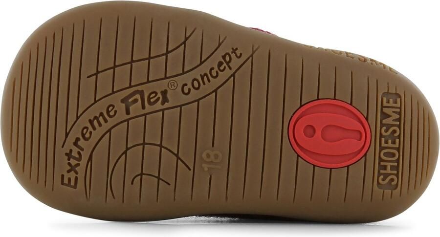 Shoesme Baby Babyslofjes Red Vilt