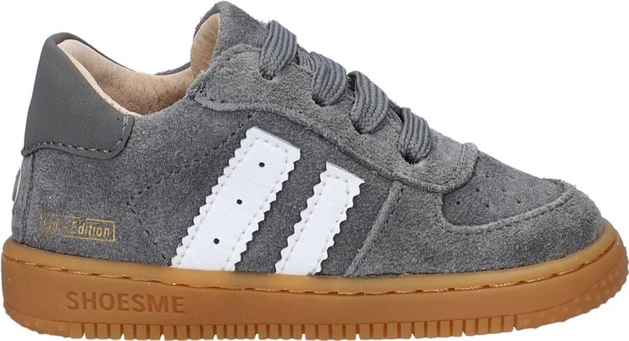 Shoesme Baby Babysneakers Jongens Grey Leer - Foto 3