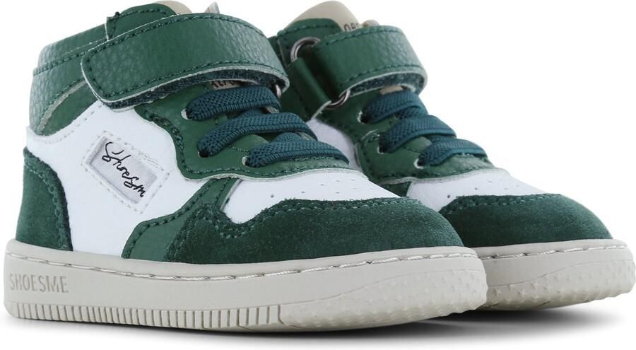 Shoesme Baby Babysneakers Green Leer