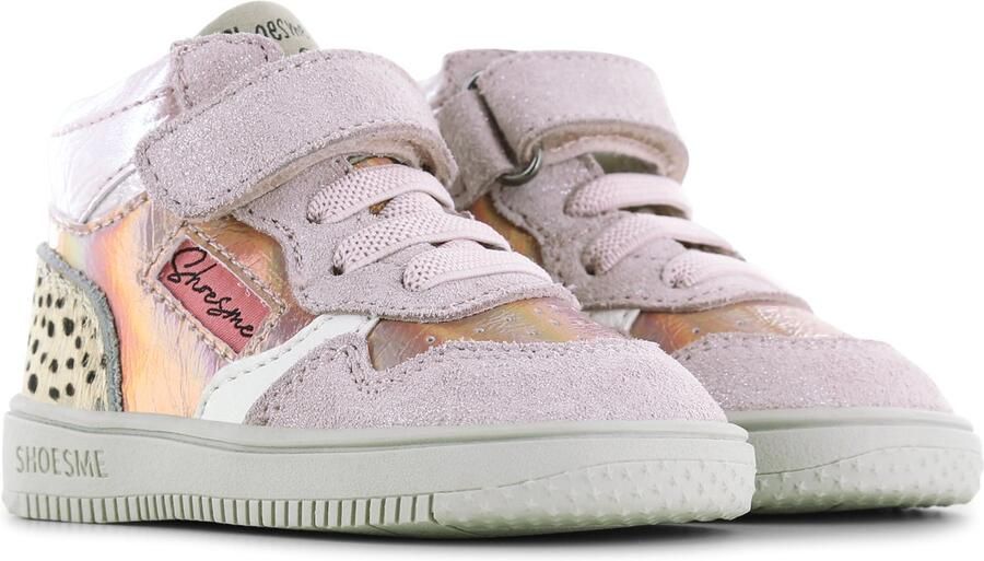 Shoesme Baby Babysneakers Meisjes rose gold Leer