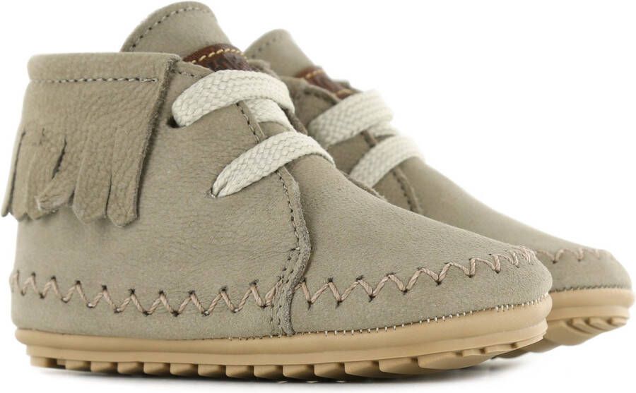 Shoesme Baby | Eerste stapschoenen | Meisjes | Taupe | Leer - Foto 6