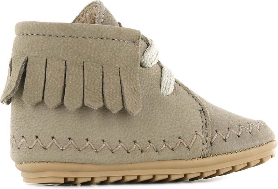 Shoesme Baby | Eerste stapschoenen | Meisjes | Taupe | Leer - Foto 4