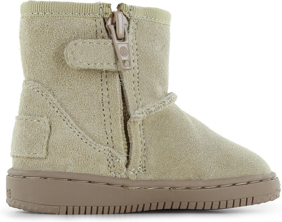 Shoesme Baby Enkelboots Meisjes BEIGE Fluffy