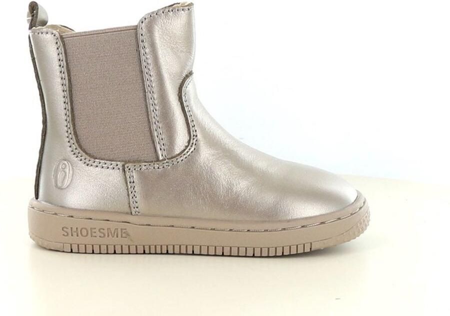Shoesme Baby Enkelboots Meisjes Champagne Gold Leer