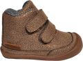Shoesme Baby Klittenbandschoenen Meisjes Bronze metallic Waterproof membraan - Goud