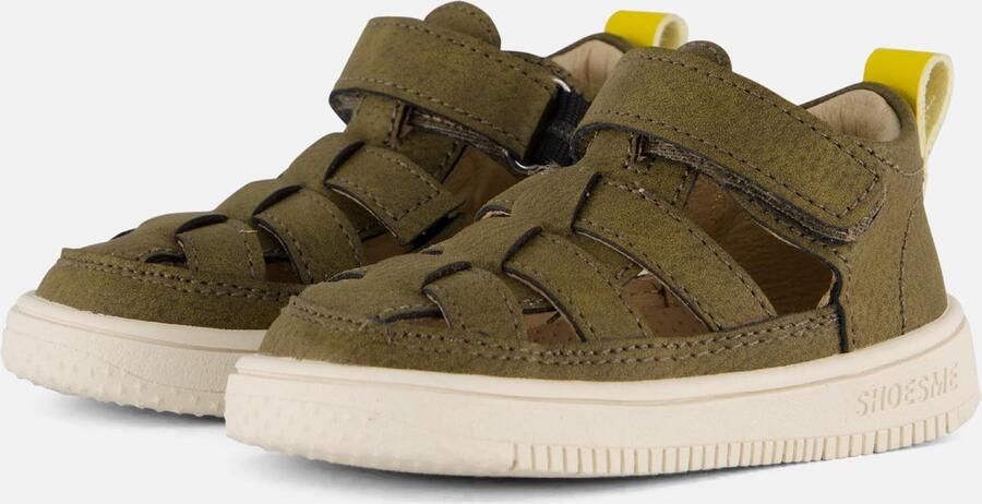 Shoesme Donkergroen Sandaaltje Sandalen Kind Jongens Dark Green Microleer - Foto 2