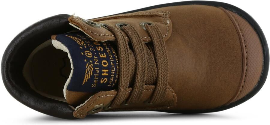 Shoesme Baby Veterschoenen Jongens Cognac Leer - Foto 2