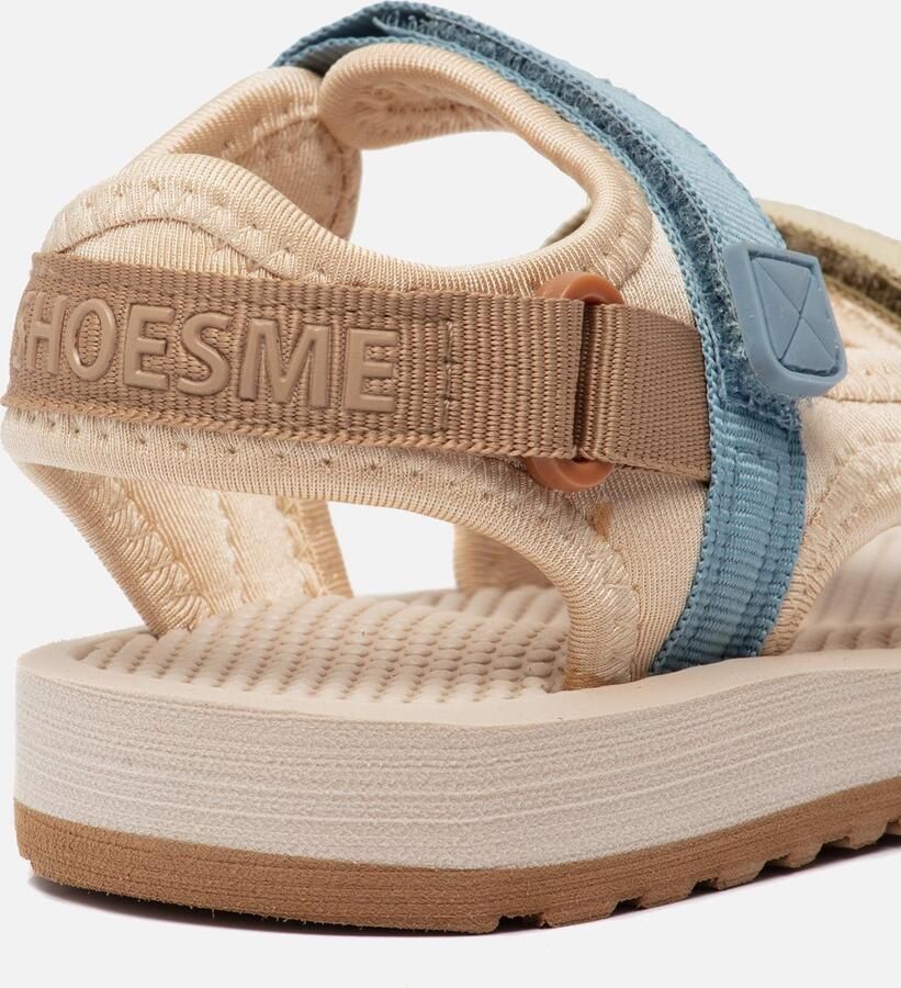 Shoesme Beige Lichtgewicht Sandaal Sandalen Kind Beige Blue Green Spandex - Foto 8