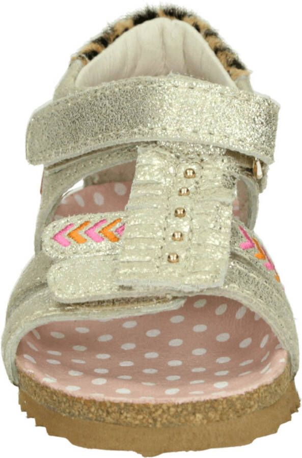 Shoesme BI21S092-A leren sandalen cognac Bruin Meisjes Leer Hartjes 28 - Foto 6