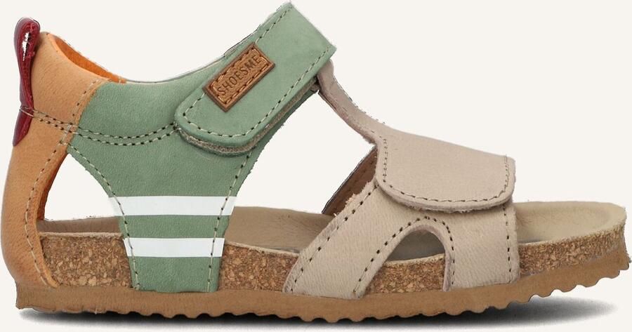 Shoesme leren sandalen groen grijs Jongens Leer Meerkleurig 26 - Foto 4