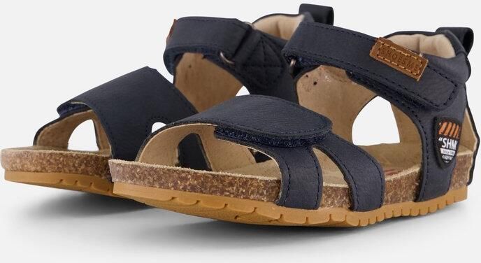 Shoesme Bio Sandalen blauw Leer - Foto 5