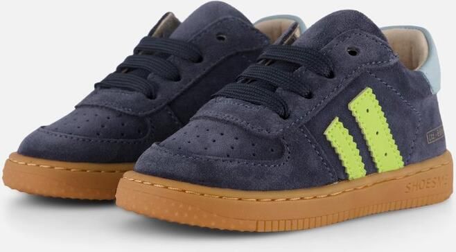 Shoesme Blauw Suède Sneakertje Sneakers Kinderen Jongens Blue Suède - Foto 3