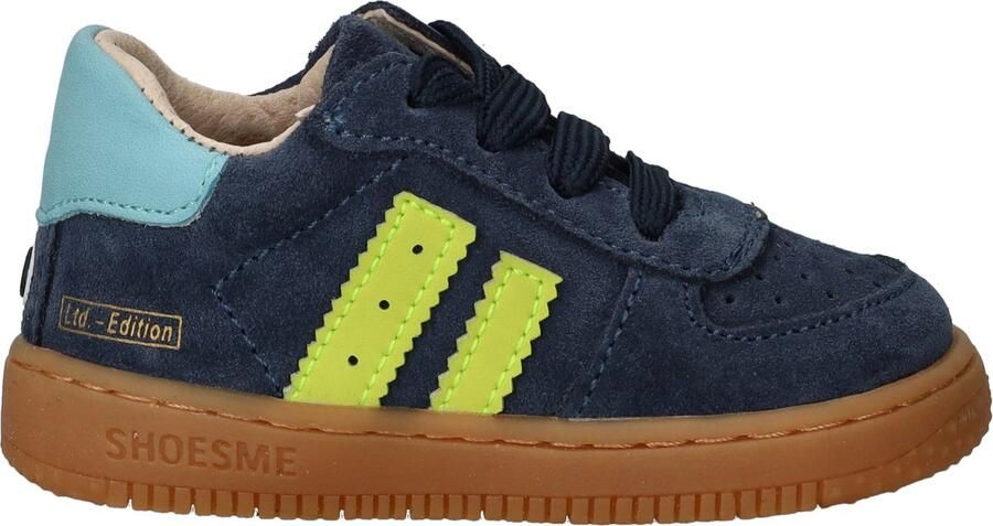 Shoesme Blauw Suède Sneakertje Sneakers Kinderen Jongens Blue Suède - Foto 2