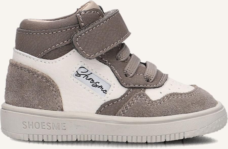 Shoesme Bn25w008 Sneakers Unisex Leren Sneaker Grijs