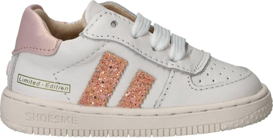 Shoesme BN26S002-S MeisjesLage schoenenKindersneakers Wit beige