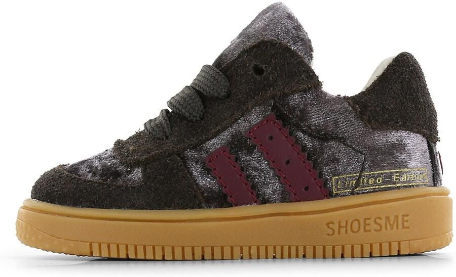 ShoesMe BN26W002-I dark brown velve Bruin
