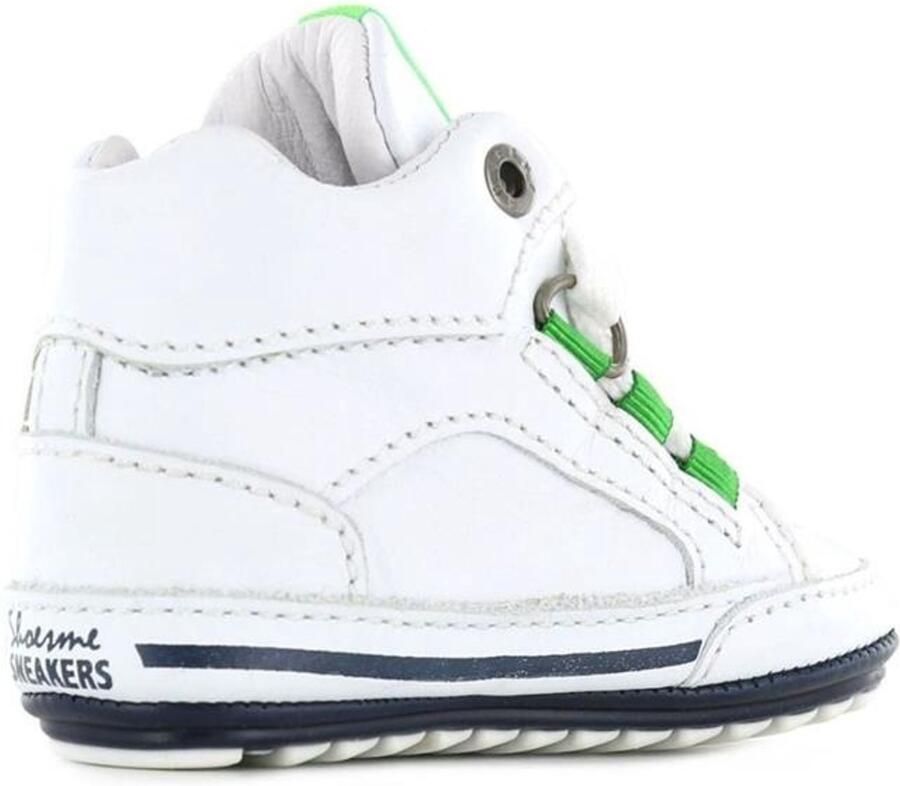 Shoesme BP21S055-A Green Nappa babyschoentjes leer