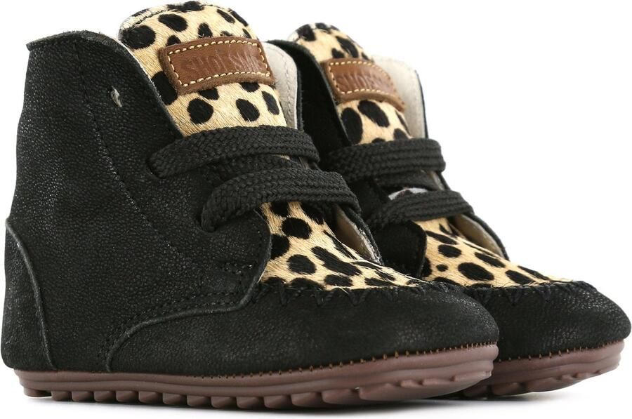 Shoesme Bp21w023 Babyschoenen Babyslofjes Meisjes Zwart - Foto 14